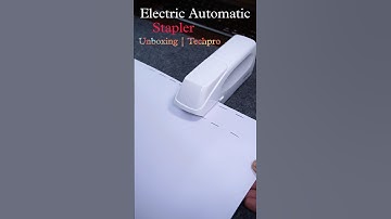 Amazing Gadget Electric Automatic Stapler #shorts #stapler #gadgets #tech #technology