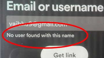 Spotify Fix No user found with this name Problem Solve
