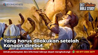 Bible Study Bilangan 33