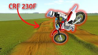 Trail Dirtbike Vs Huge Motocross Track!