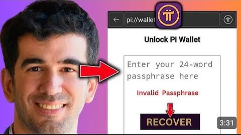 [PI passphrase lost] what to do recover step by step tutorial Hindi🙏