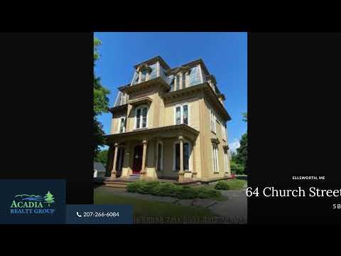 64 Church Street, Ellsworth, ME home video tour