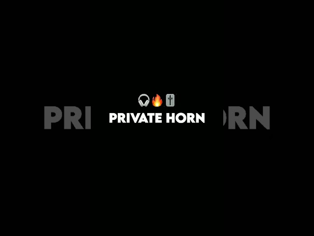 PRIVATE HORN || HIGH GAIN SONG || COMPITION HORN || DJ ADDYX PUNE 🙉🔉🎛️🔥👻 class=