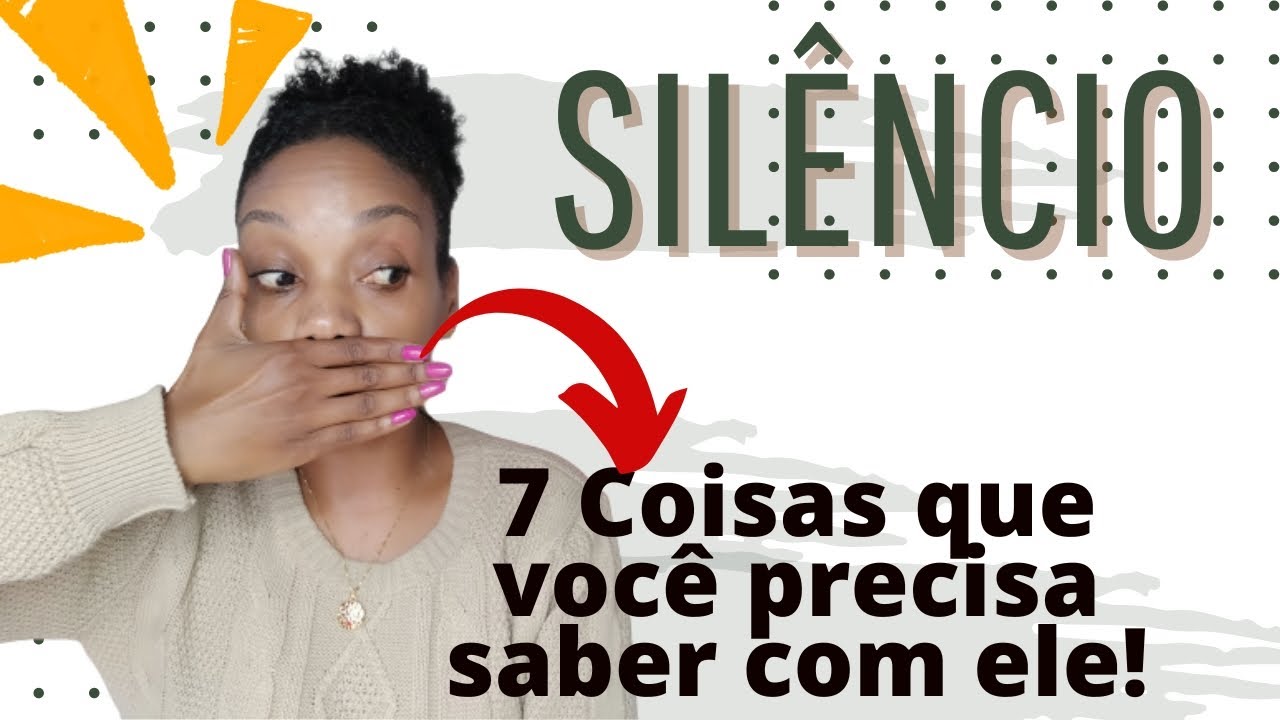 Como aprender com o SILÊNCIO. - YouTube