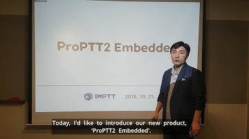 ProPTT2 New product - Embedded App