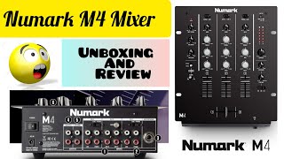 Numark M4 Mixer 2023 Model Unboxing and Review||Mixer setup ||Dj control Mixer||how to setup dj