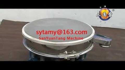 The installation steps of the rotary vibrating sieve machine