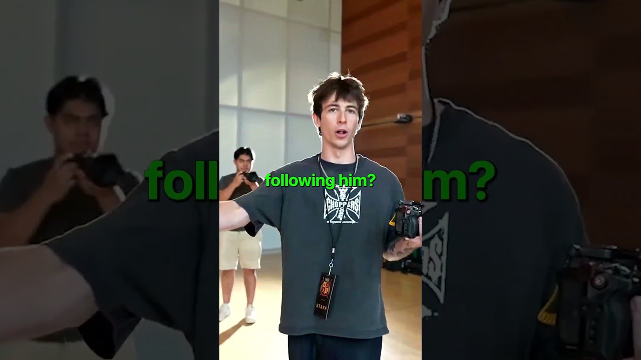 Kai Cenat Stole His Cameraman😭😭 #funny