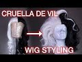 How To Cut & Style Cruella De Vil Hair