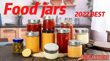 Wholesale Food Canning Airtight Ergo Glass Jars with Metal Lids