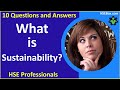 What is sustainability