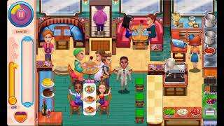 Claire’s Cafe: Tasty Cuisine Level 23 - 3 ⭐ and 💛 - FULL STORY - CaroGamesNL