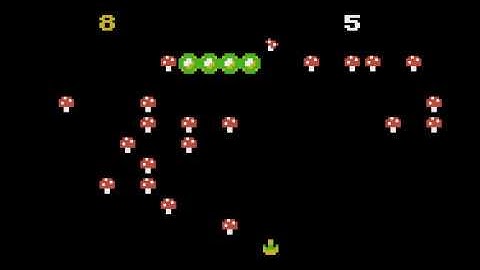 Decipede - Atari game for NOMAM BASIC 10Liners Contest 2017