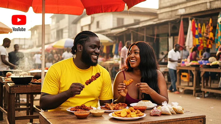 We Spent $100 on Street Food in Ghana 🇬🇭 | Makola Market Challenge!