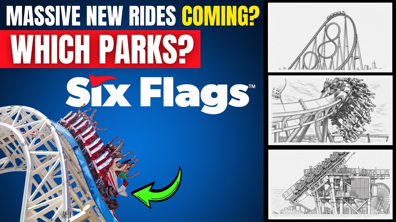 Six Flags Is Surveying MASSIVE New Rides for Its Parks!
