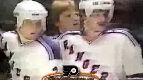 Darryl Sittler vs Glen Hanlon Glen Cochrane vs Nic...