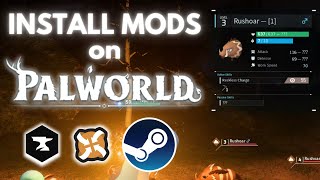 How to INSTALL MODS on PALWORLD! (STEAM VERSION, STEP BY STEP!)