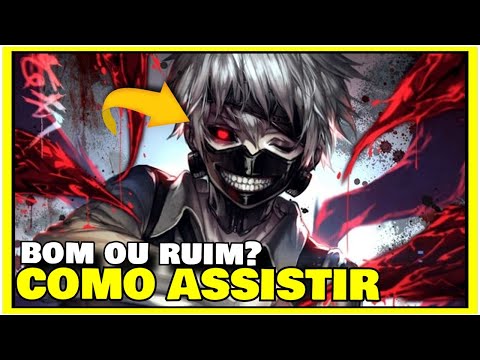 Como Assistir Tokyo Ghoul Dublado - Onde Assistir Anime Tokyo Ghoul RE Legendado ep 1 em portugues