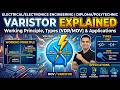 Varistor Explained | Working Principle, Types & Applications | Electrical Engineering | Polytechnic