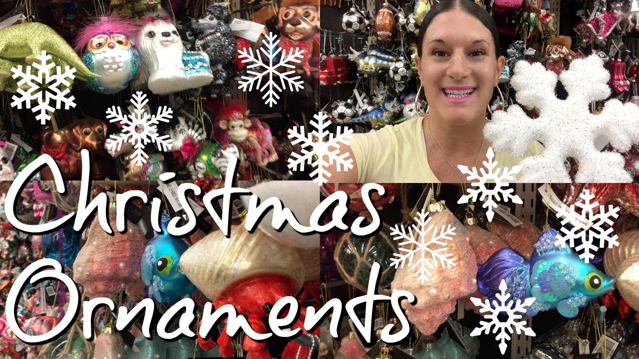 CHRISTMAS ORNAMENTS | HOBBY LOBBY🎄 - YouTube