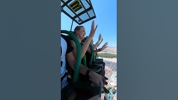 Could you handle this INSANE Drop tower? #shorts