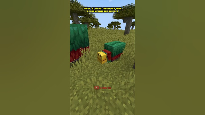 5 FAKTA MENARIK TENTANG SNIFFER DI MINECRAFT😱 - Fakta Unik Minecraft Indonesia