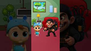 Lost kid cries for mom, then this happens #animation #cartoon #usa #shorts