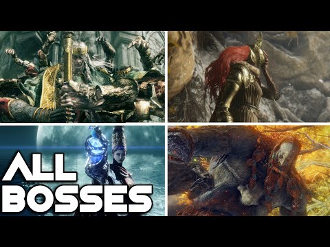 Elden Ring - All Bosses / All Boss Fights (4K)