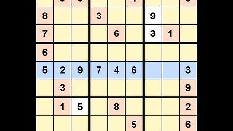 How to Solve Washington Times Sudoku Difficult February 26, 2022