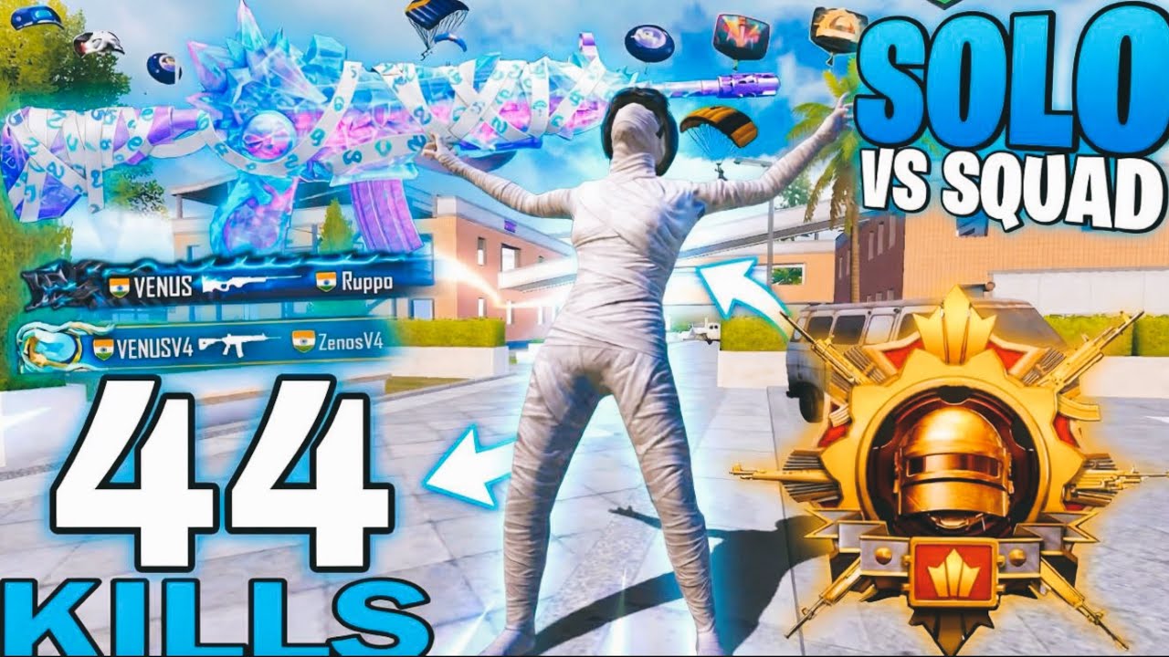 WOW!!😱 FASTEST GAMEPLAY SOLO VS SQUAD NEW MODE KILLS RECORD 😍 - YouTube
