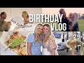 22nd BIRTHDAY VLOG! HUGE surprise, workout, + LOTS of food!!