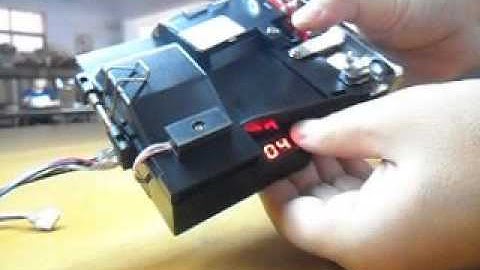 Multi coin acceptor set video