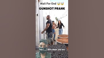 GUNSHOT PRANK VIDEO ⁠‪@DaphniqueSprings‬ #funny #comedy #shorts #prank