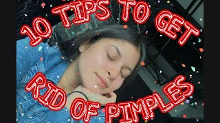HOW TO GET RID OF PIMPLES | TIP TUESDAY | HELLEN GOMEZ