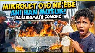 Pániku Mikrolet 010 Ahi Han Mutuk Iha Lurumata Kondisaun Hela Deit Besi