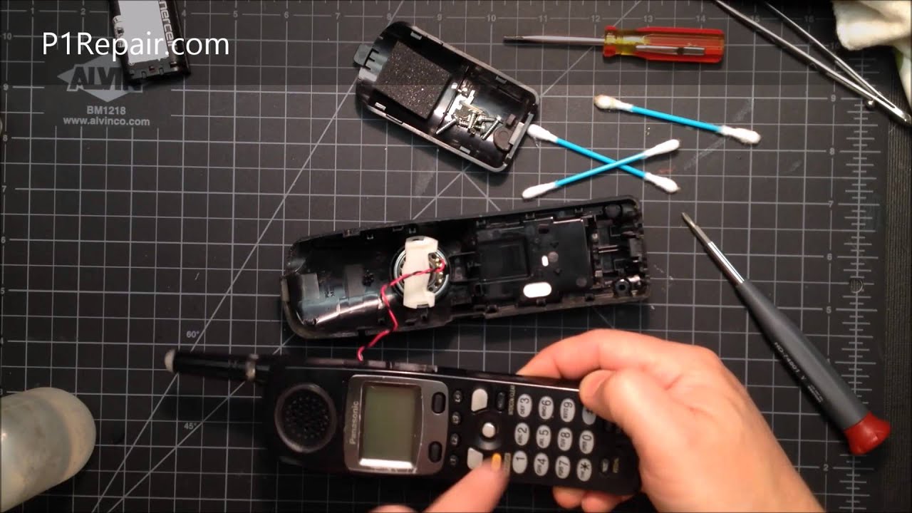 Panasonic KX-TGA450b Keypad Button Repair