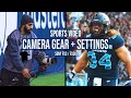 My camera gear  settings for cinematic footballgraphy sony fx30  fx3