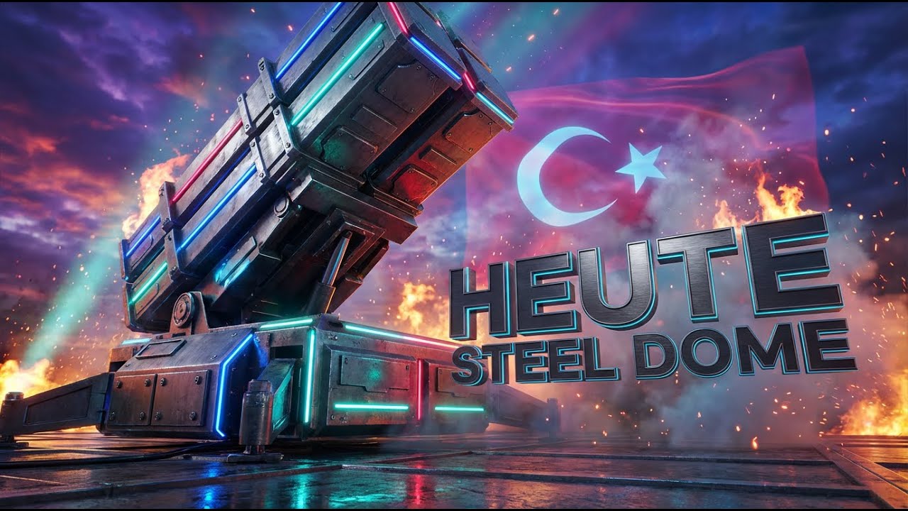 Steel Dome: Heute neue Lieferung – Türkei stärkt ihren nationalen Luftschutz