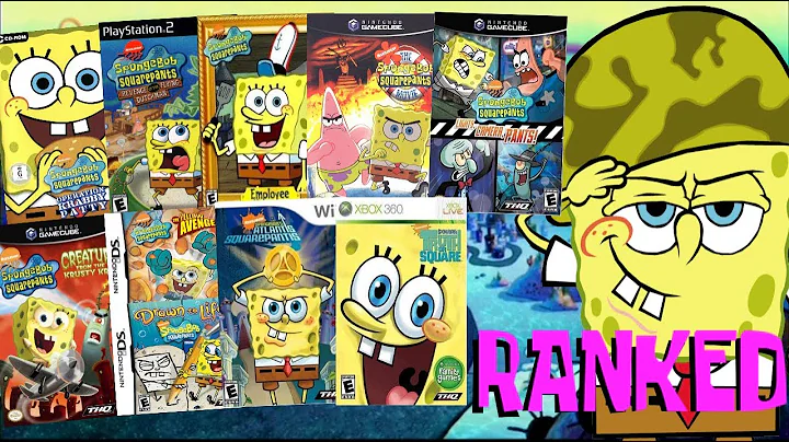 Ranking EVERY 2000s Spongebob Video Game From WORST TO BEST (Top 27 Games)
