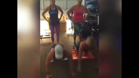 Nordic Hamstring Curls with Push Up