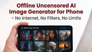 Offline Uncensored AI Image Generator for Phone – No Internet, No Filters, No Limits