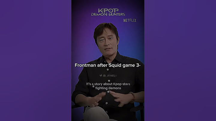 Frontman does everything but being a frontman 😭🙏 #kpopdemonhunters #frontman #squidgame3 #trending
