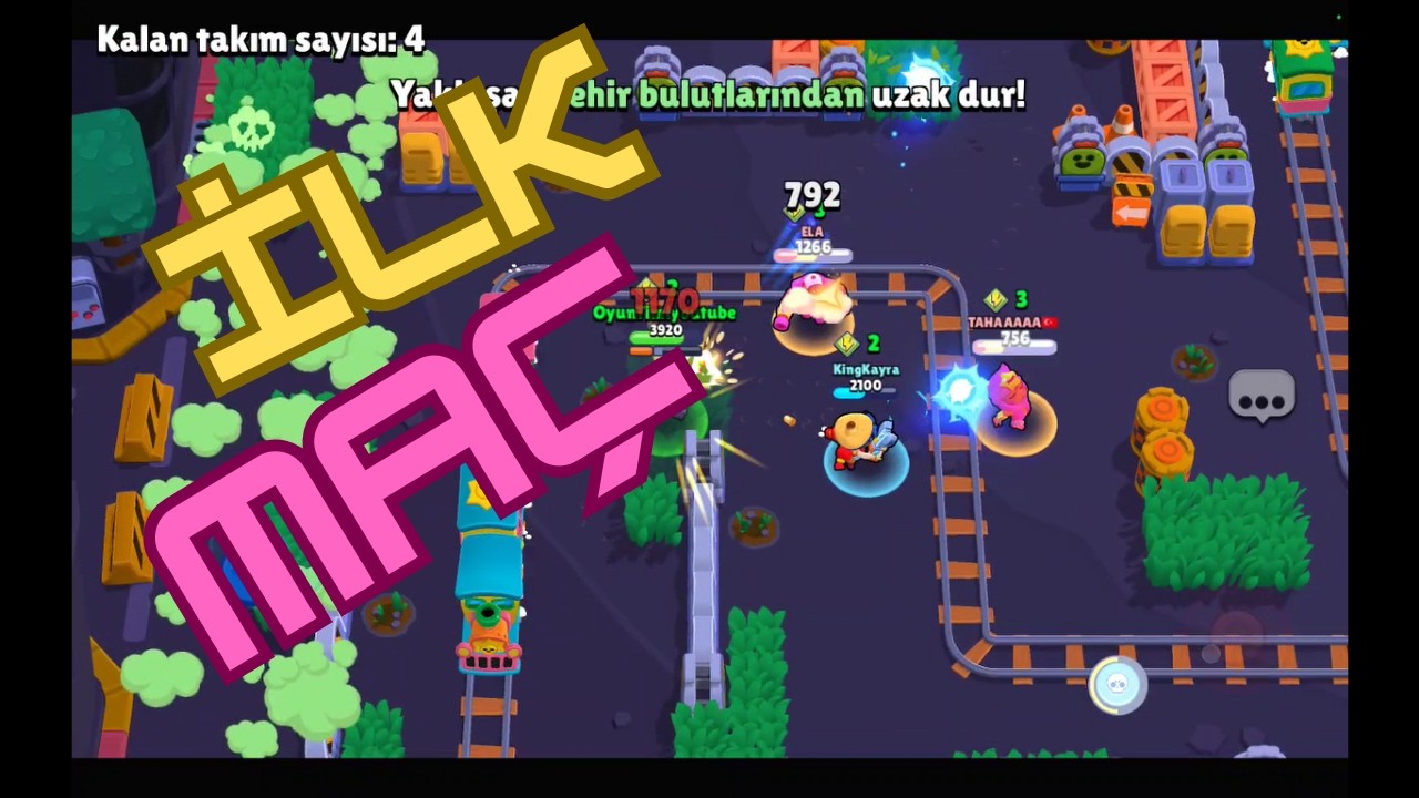 İlk Maçtan Ortalığı Dağıttım! | Brawl Stars'a Giriş