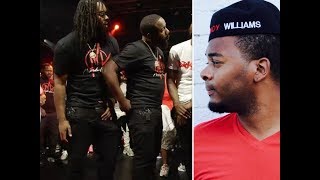BRIZZ runs off / T TOP breaks up the crowd / BEASELY gets into it  in NC/ MOOK to blame ?