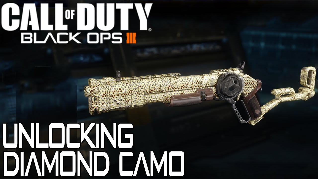 Black Ops 3 Diamond Camo Shotguns Unlocked! YouTube