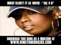 Missy Elliott ft. Lil Wayne  - All 4 U [ New Music Video + Lyrics + Download ]