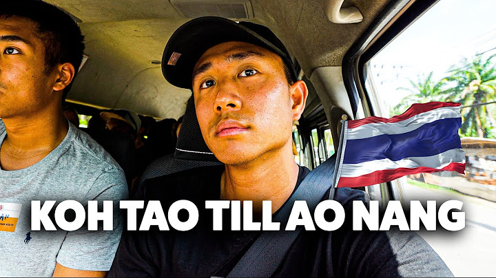 Åker Till Ao Nang Krabi - Backpackar I Asien EP.5