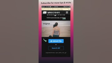 How To Remove Video Background From Website || Unscreen Se Video Ka Background Kaise Removed Kare