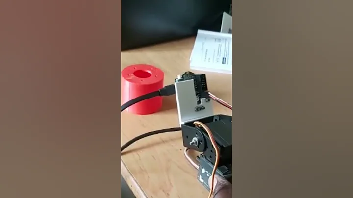 Pan tilt Mechanism for Pixy Cam