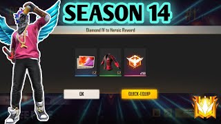 Ranked Season 14 || Road To Grandmaster Without Double Rank Tokens Within 16 Hours || Ankush FF !!!!